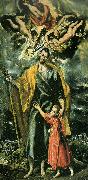 El Greco st.joseph and the child oil on canvas